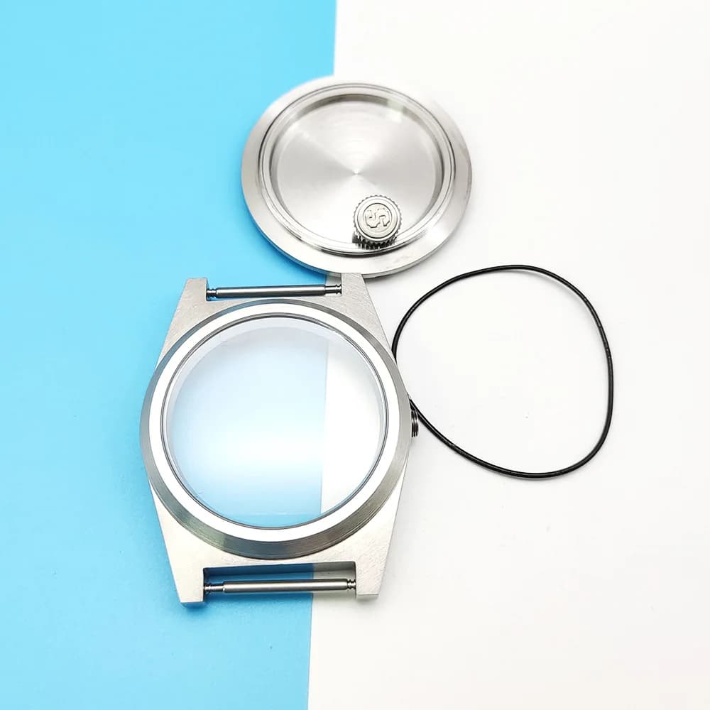 Brushed Stainless Steel Fashion Watch Case